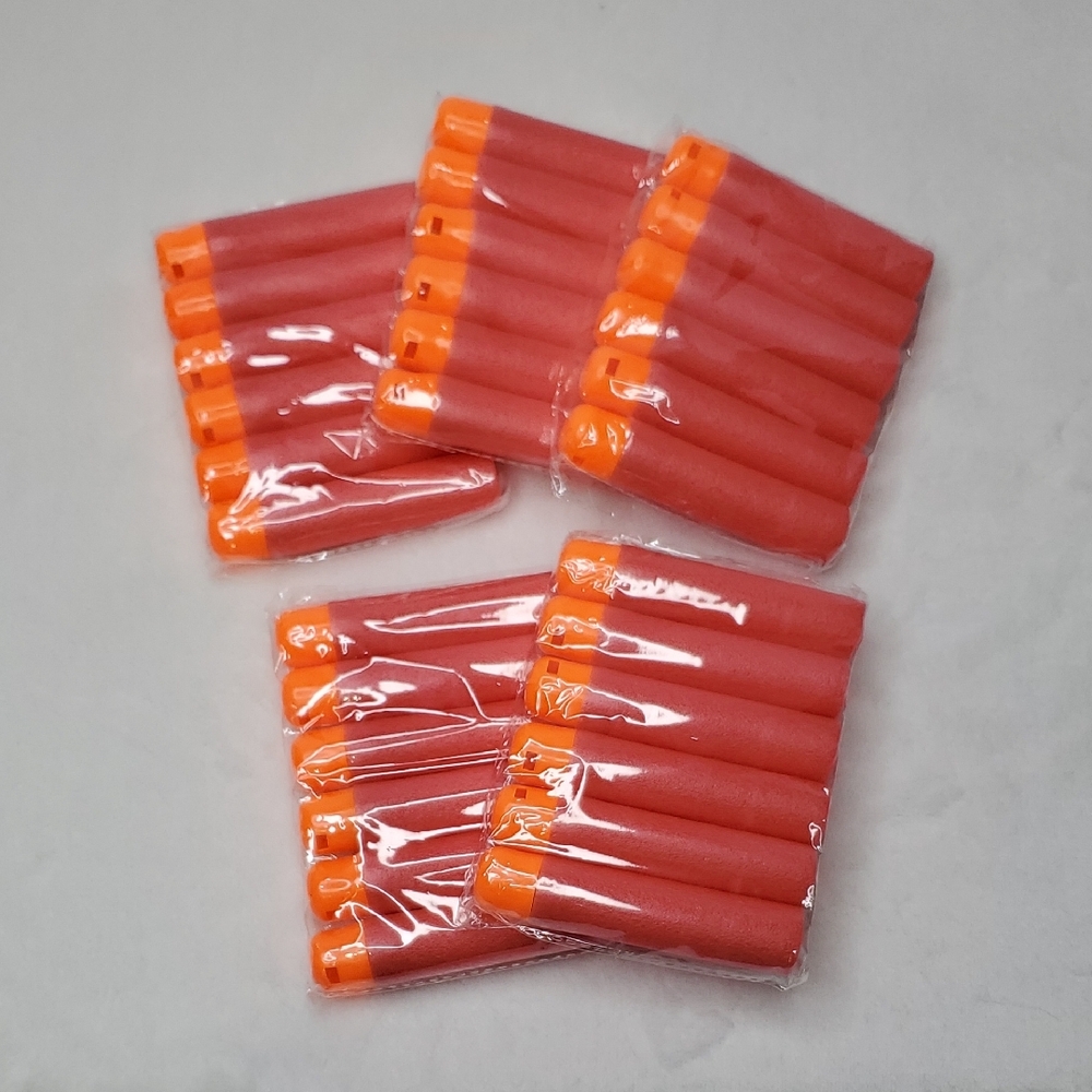 NEW 30 MEGA Blaster Foam Darts Refill Packs